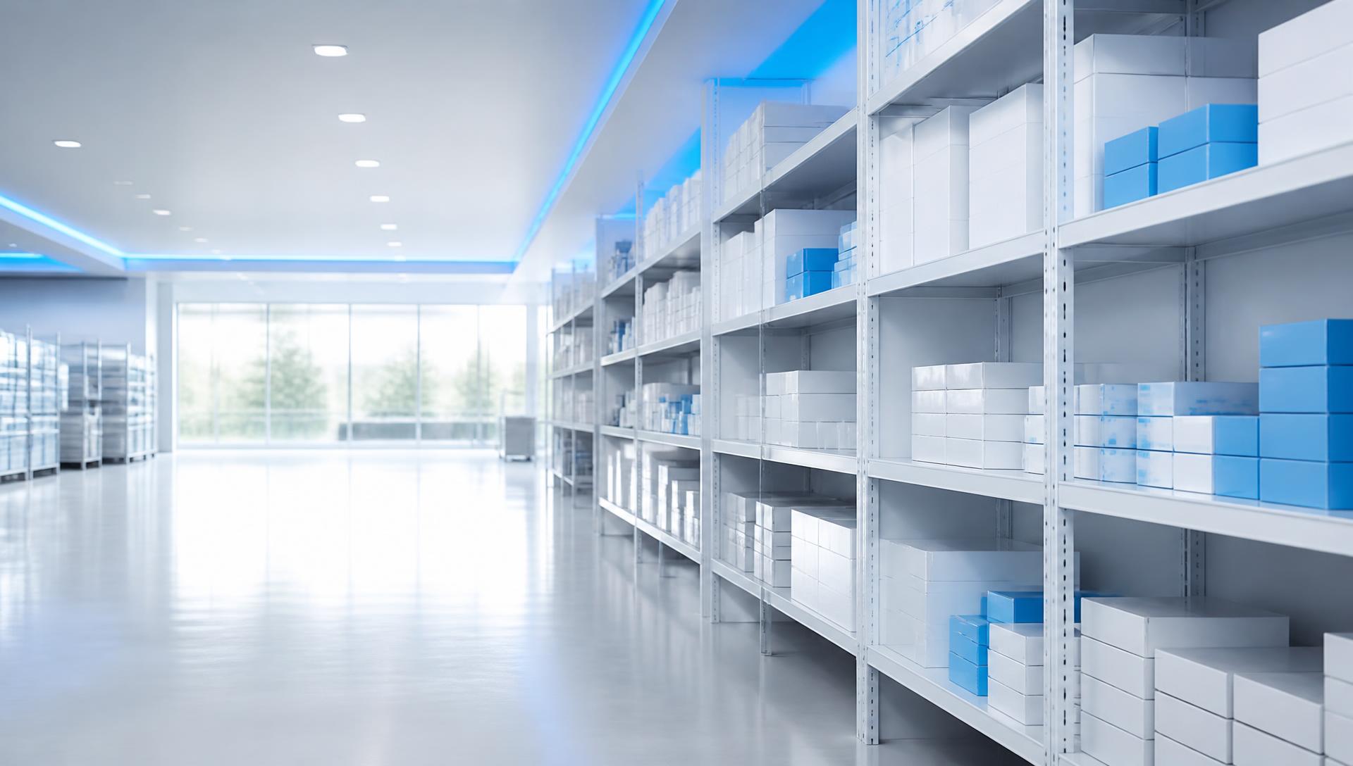 Pharmaceutical distribution facility operated by Al Razi Group